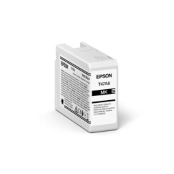 Epson UltraChrome Pro10 Γνήσιο Μελάνι Εκτυπωτή InkJet Matte Μαύρο (C13T47A80N)