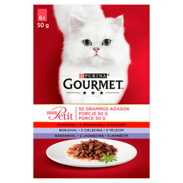 Gourmet Υγρή Τροφή 6x50gr