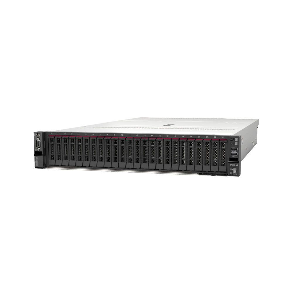 Lenovo ThinkSystem SR650 V2 (Xeon Silver 4310/32GB DDR4/940-8i 4GB / 1100 W/No OS) - Image 1