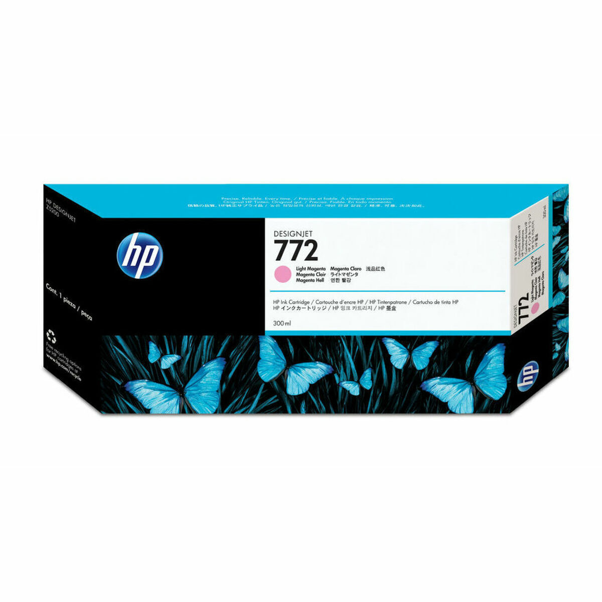 HP 772 Γνήσιο Μελάνι Εκτυπωτή InkJet Ματζέντα (CN631A)