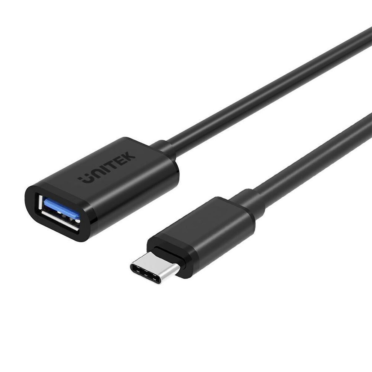 Unitek USB 3.0 USB-C male - USB-A female 0.2m (Y-C476BK)