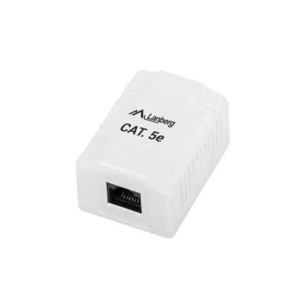 Lanberg Σύνδεσμος καλωδίων RJ45 Cat5 OU5-0001-W