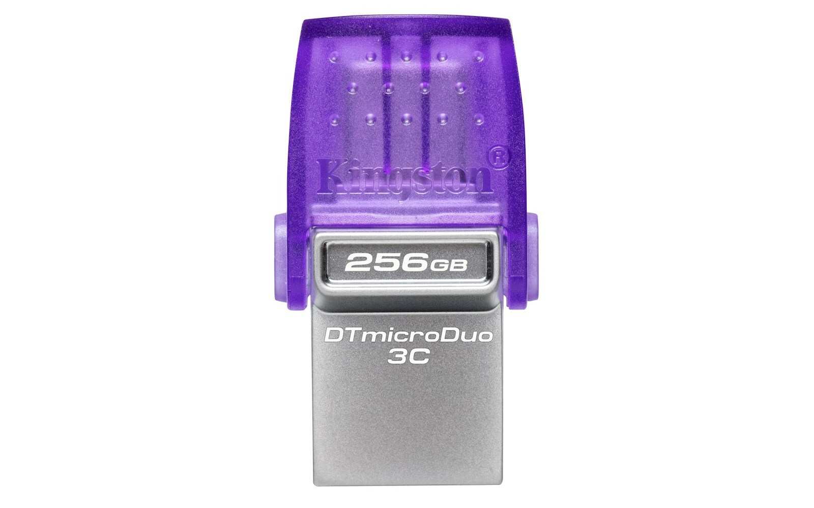 Kingston DataTraveler MicroDuo 3C 256GB USB 3.2 USB-A & USB-C Μωβ