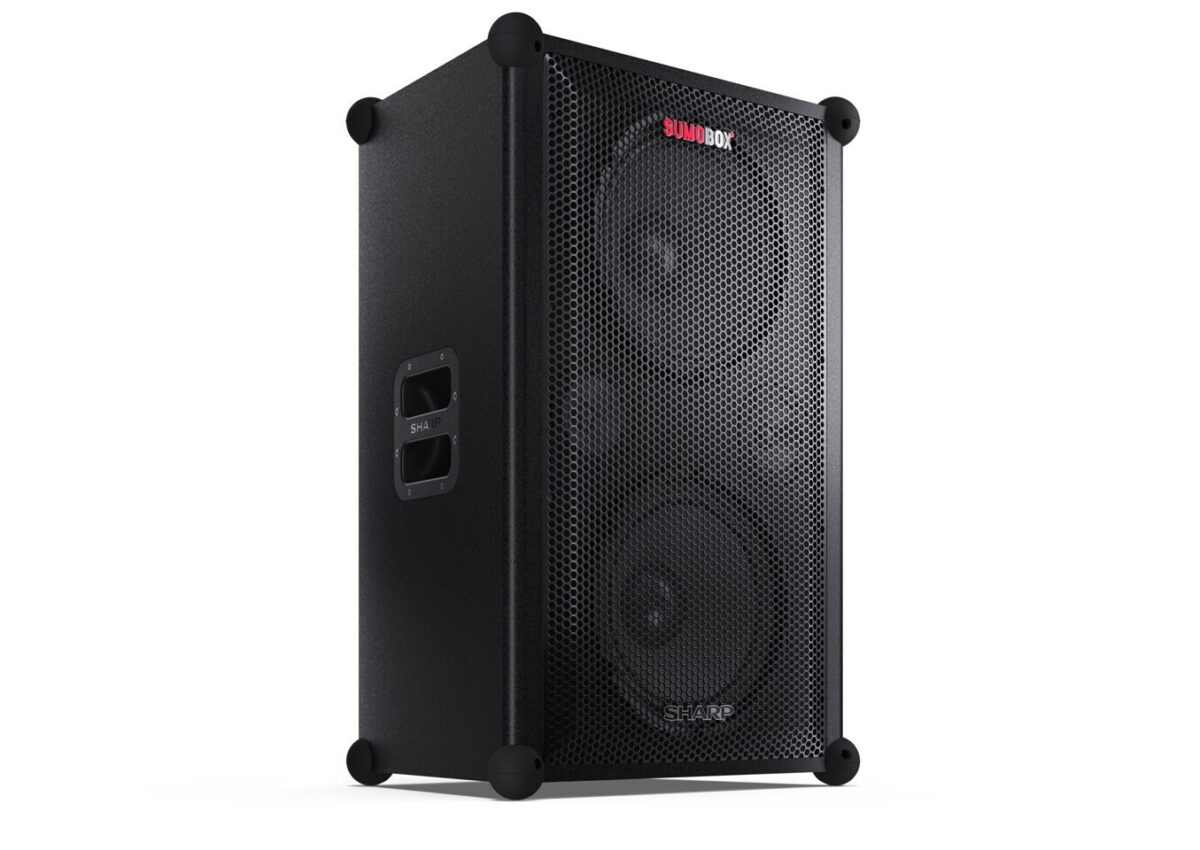 Sharp Ηχείο με λειτουργία Karaoke SumoBox Pro σε Μαύρο Χρώμα - Image 4
