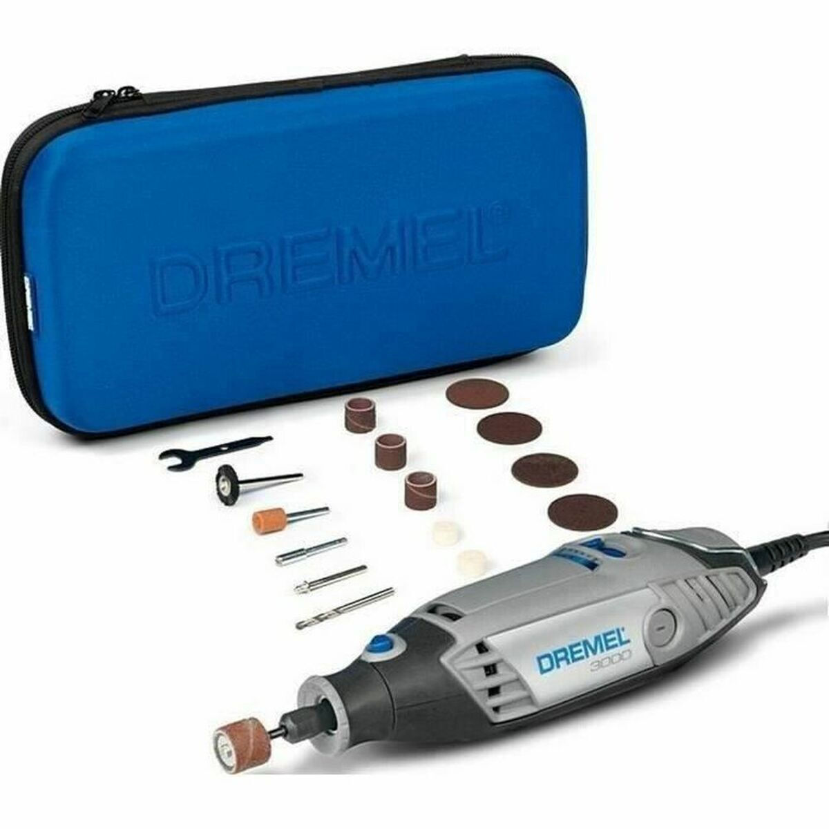 Dremel 3000-15 Περιστροφικό Πολυεργαλείο 130W με Ρύθμιση Ταχύτητας