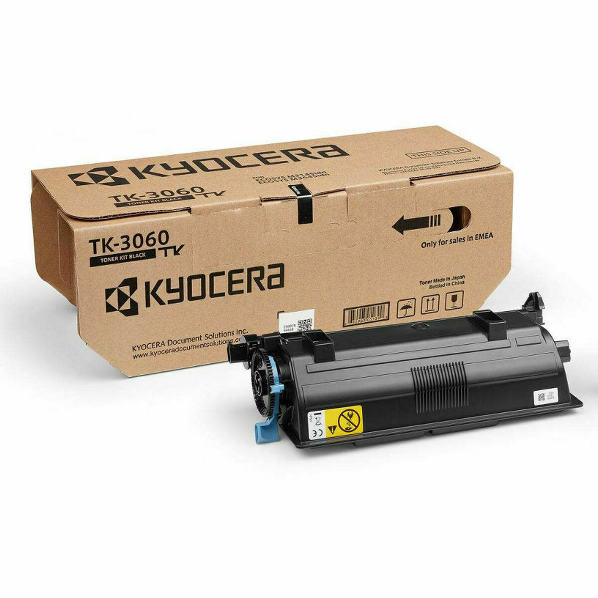 Kyocera TK-3060 Γνήσιο Toner Laser Εκτυπωτή Μαύρο 12500 Σελίδων (1T02V30NLC)