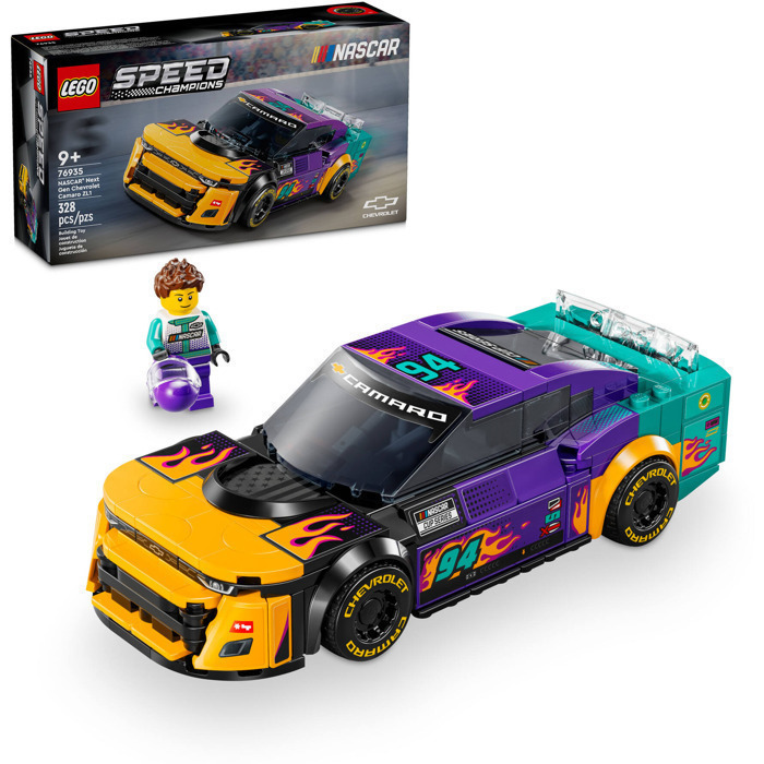 Lego Speed Champions NASCAR Next Gen Chevrolet Camaro ZL1 για 9+ Ετών 328τμχ - Image 1