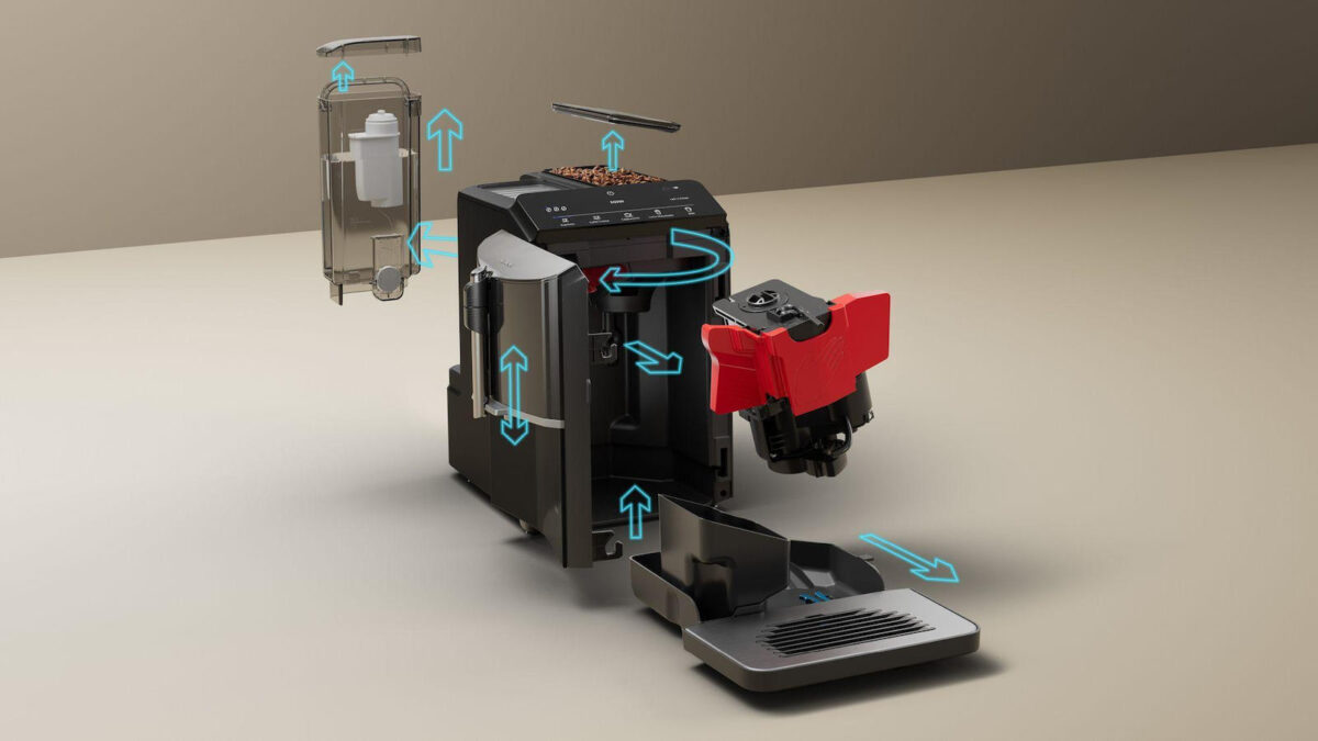 Siemens Αυτόματη με Μύλο Άλεσης Μαύρη TF301E19 - Image 8