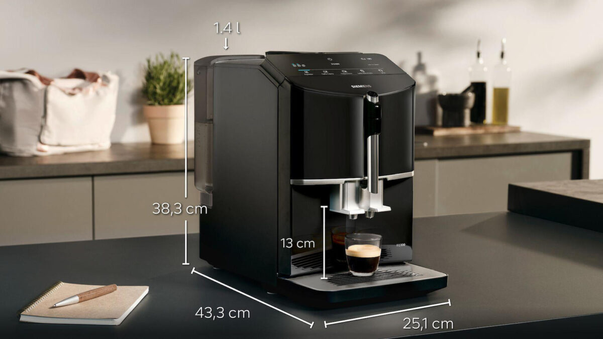 Siemens Αυτόματη με Μύλο Άλεσης Μαύρη TF301E19 - Image 5