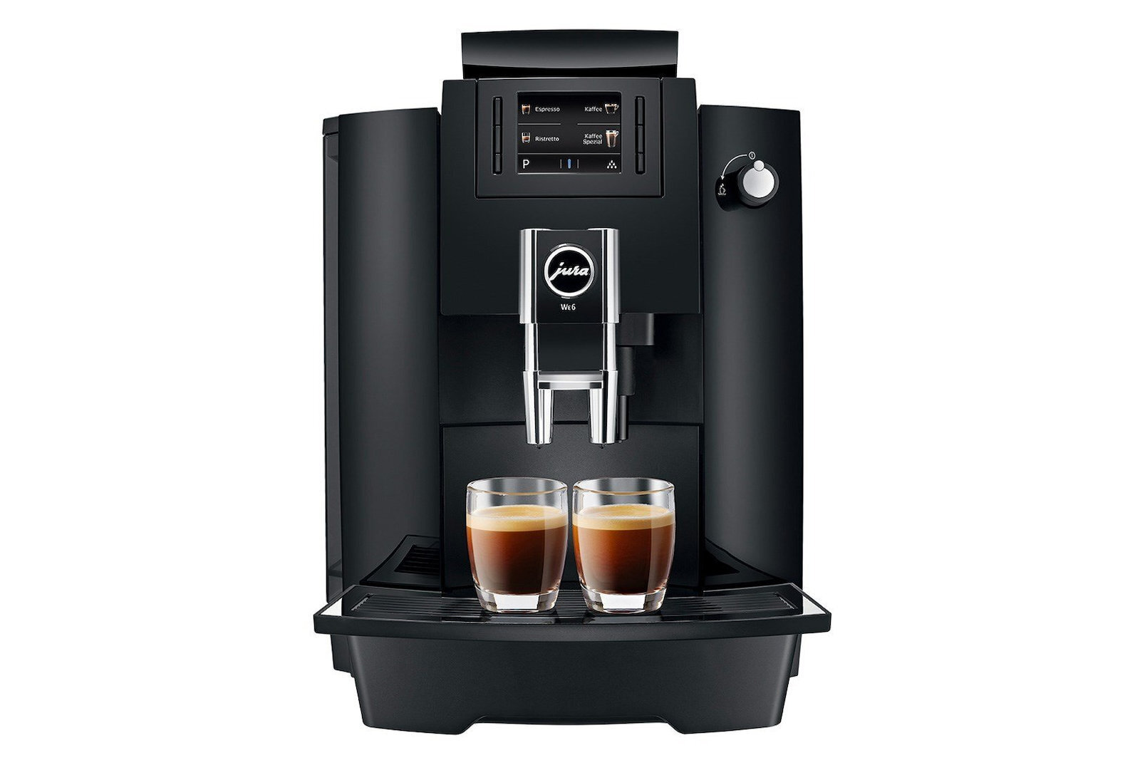 Jura WE6 Piano Black Αυτόματη με Μύλο Άλεσης Μαύρη