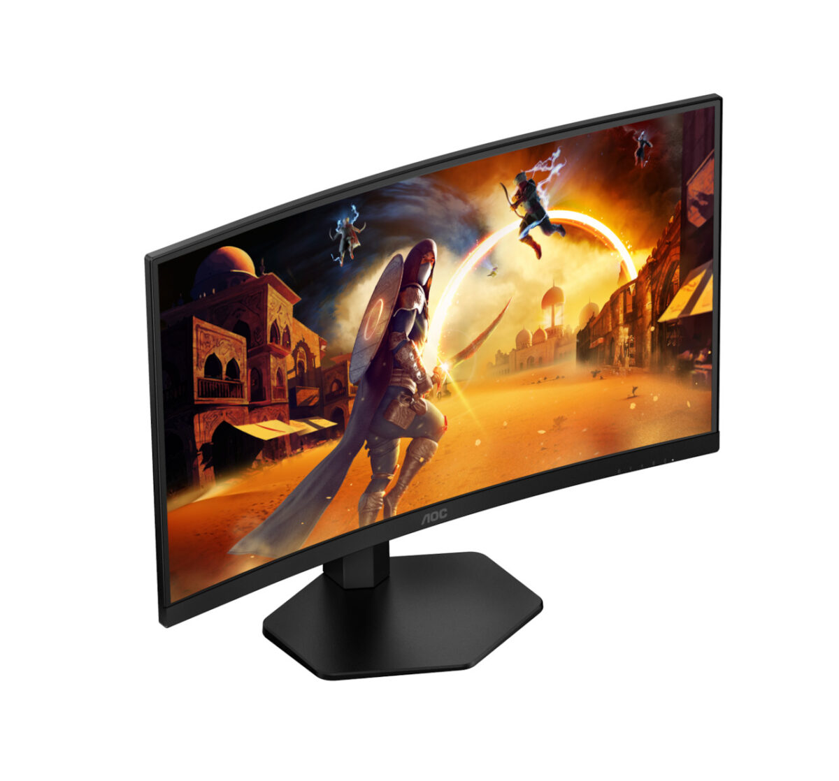 AOC CQ27G4X 27" VA HDR Curved QHD 2560x1440 - Image 3
