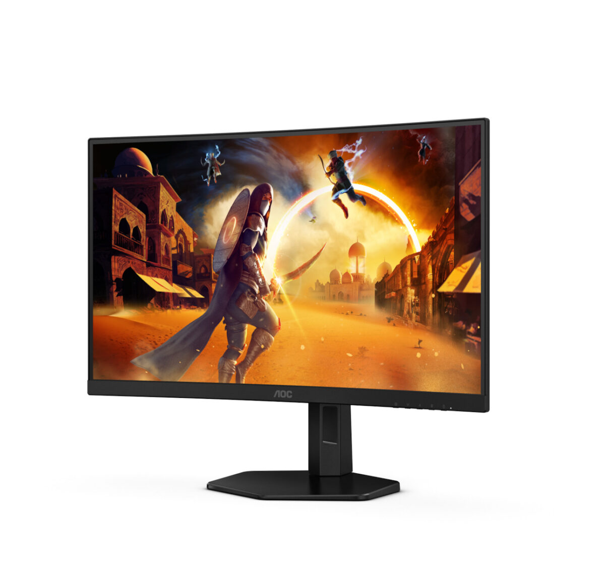 AOC CQ27G4X 27" VA HDR Curved QHD 2560x1440 - Image 4