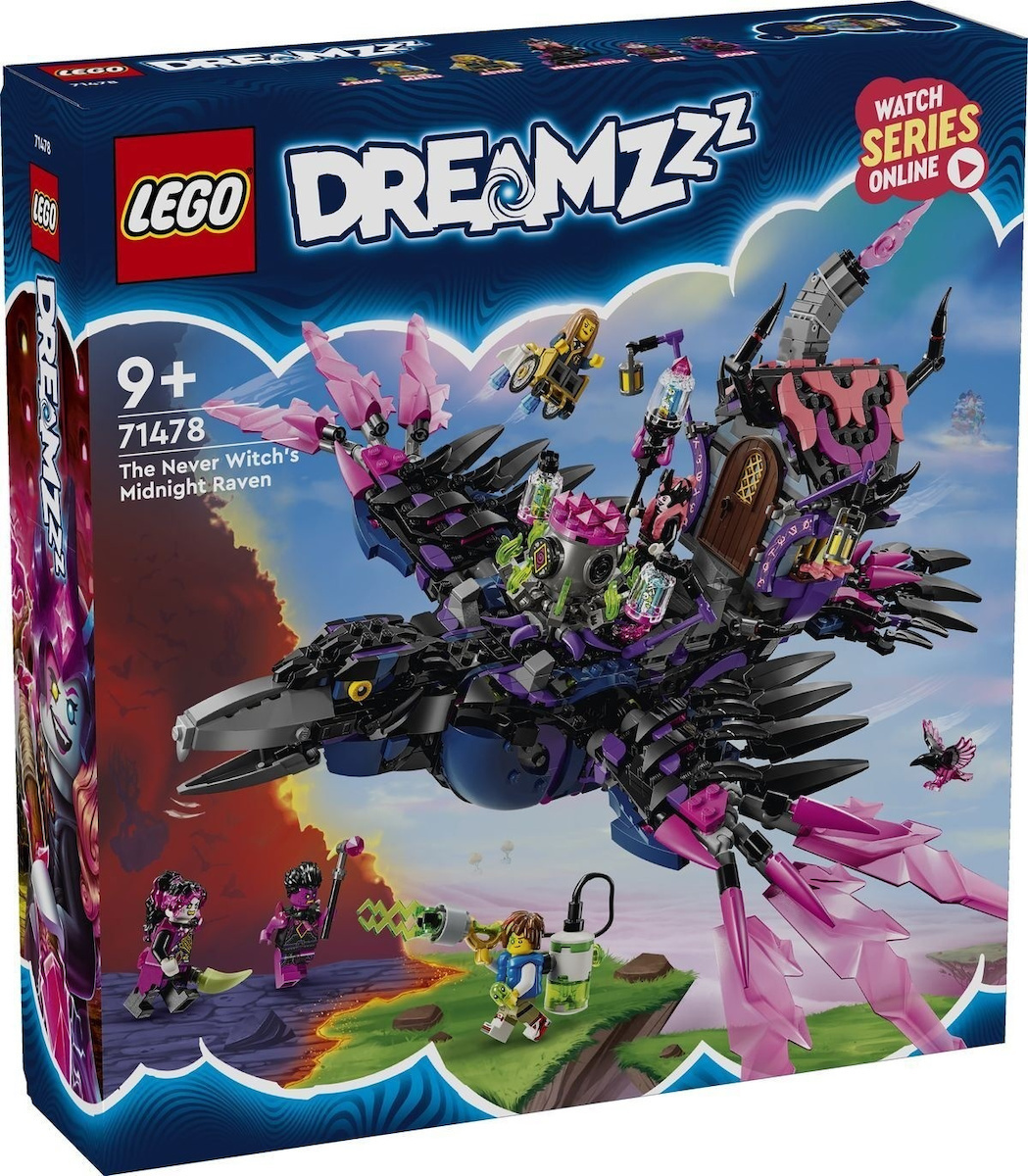 Lego DREAMZzz The Never Witch's Midnight Raven για 9+ Ετών 1203τμχ - Image 1