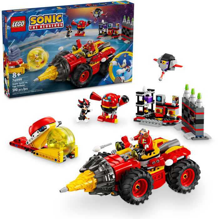 Lego Sonic The Hedgehog Τουβλάκια για 8+ Ετών 590τμχ