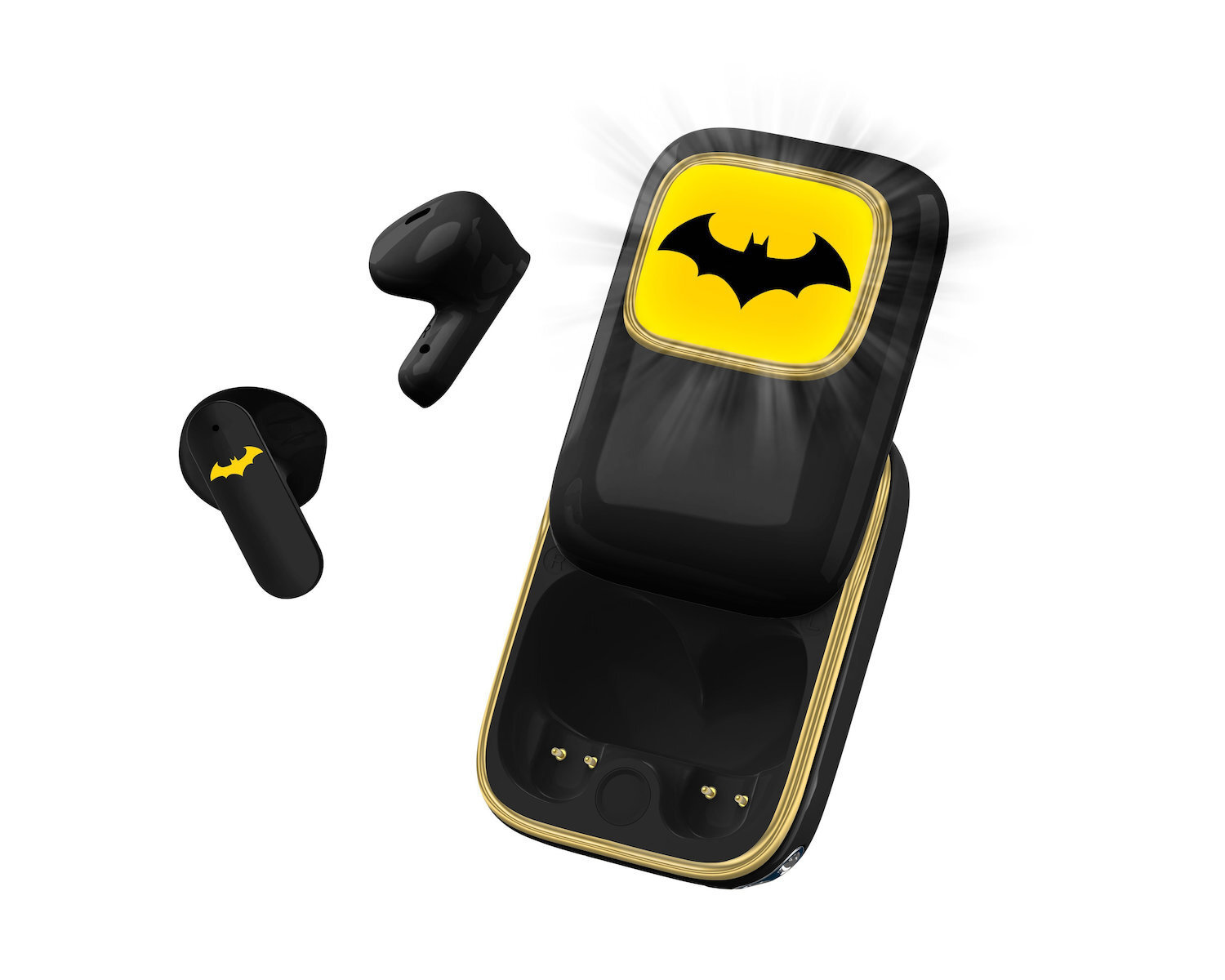 OTL Batman Dark Knight Slide In-ear Μαύρα