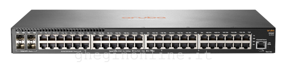 HP Aruba 2930F Managed L3 PoE+ - Image 4