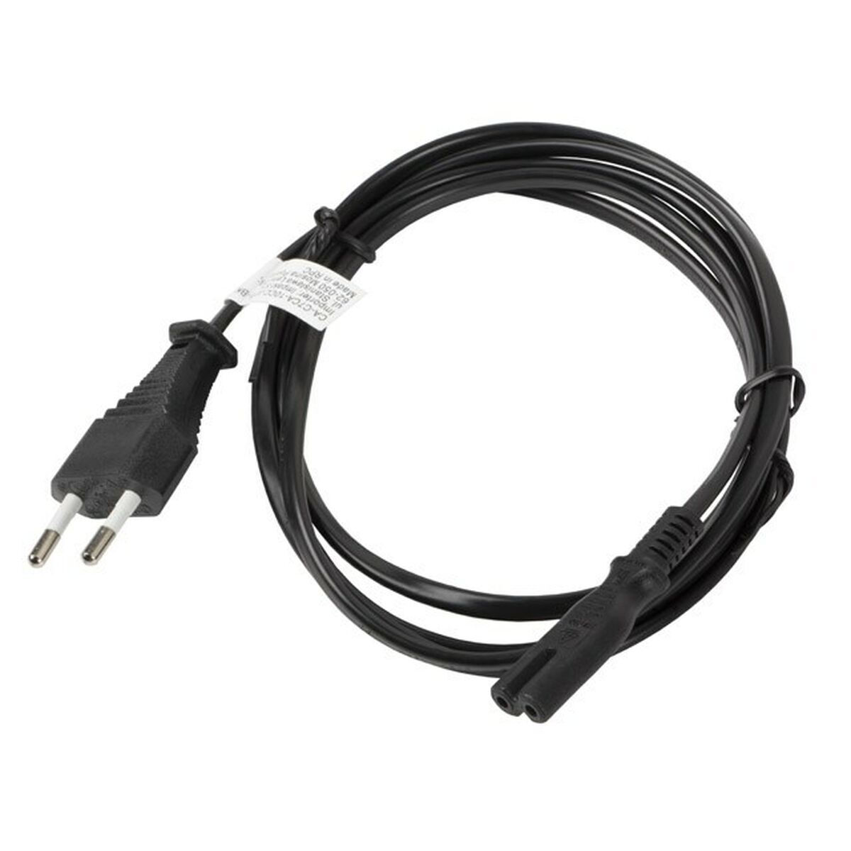 Lanberg IEC C13 - Euro Cable 1.8m Μαύρο (CA-C7CA-10CC-0018-BK)