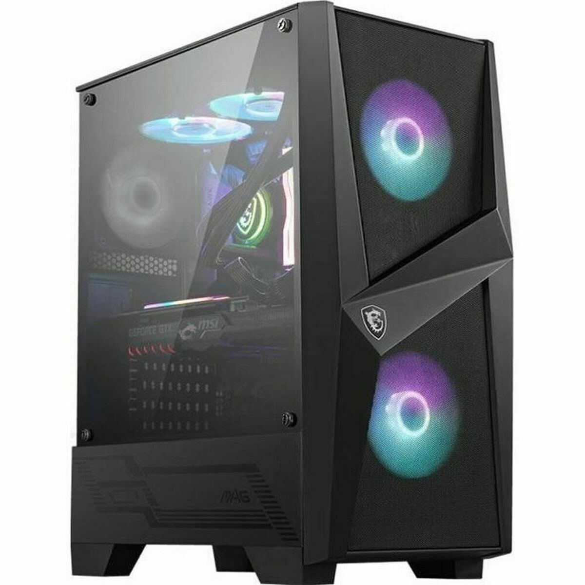 MSI MAG Forge 100R Gaming Midi Tower με Πλαϊνό Παράθυρο - Image 1