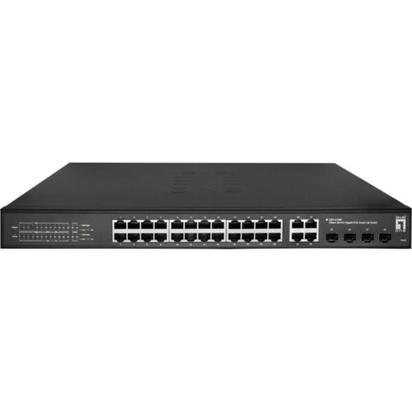 Level One GES-2128P Hilbert Managed L2 PoE+