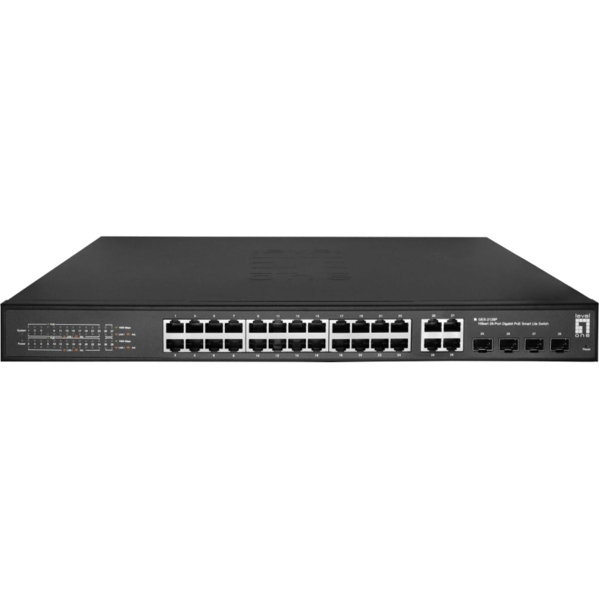 Level One GES-2128P Hilbert Managed L2 PoE+ - Image 1