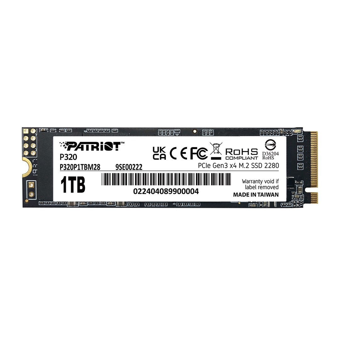 Patriot Viper P320 SSD 512GB M.2 NVMe PCI Express 4.0 P320P512GM28