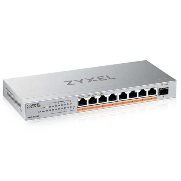 Zyxel XMG-108HP Unmanaged L2 PoE+