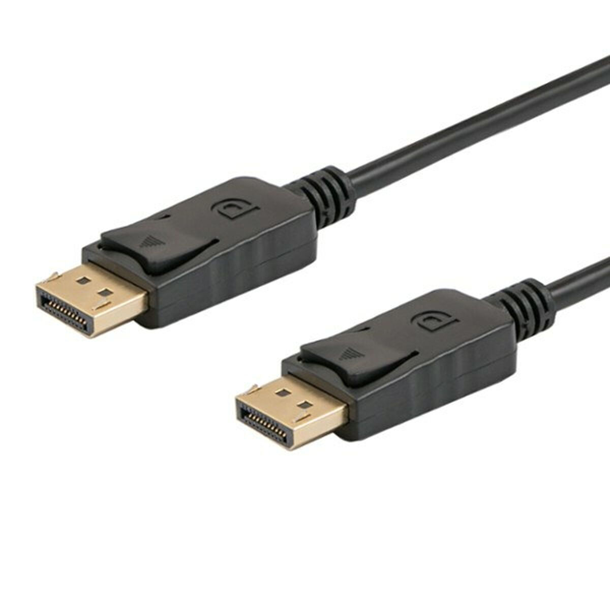 Savio Cable DisplayPort male - DisplayPort male 3m Μαύρο (CL-137)