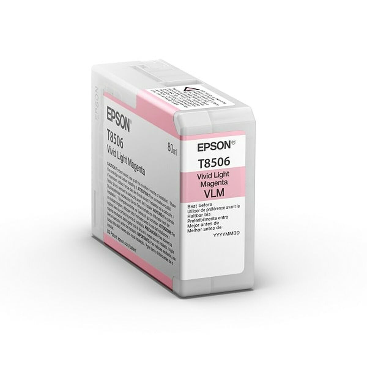 Epson T85060N Ultrachrome Γνήσιο Μελάνι Εκτυπωτή InkJet Ανοιχτό Ματζέντα (C13T85060N)