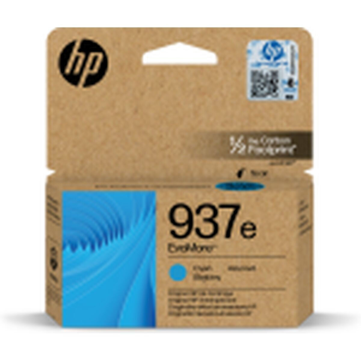 HP 937e EvoMore Γνήσιο Μελάνι Εκτυπωτή InkJet Κυανό (4S6W6NE)