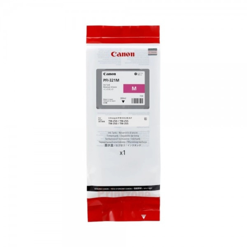 Canon PFI-321 Γνήσιο Μελάνι Εκτυπωτή InkJet Ματζέντα (6269C001)
