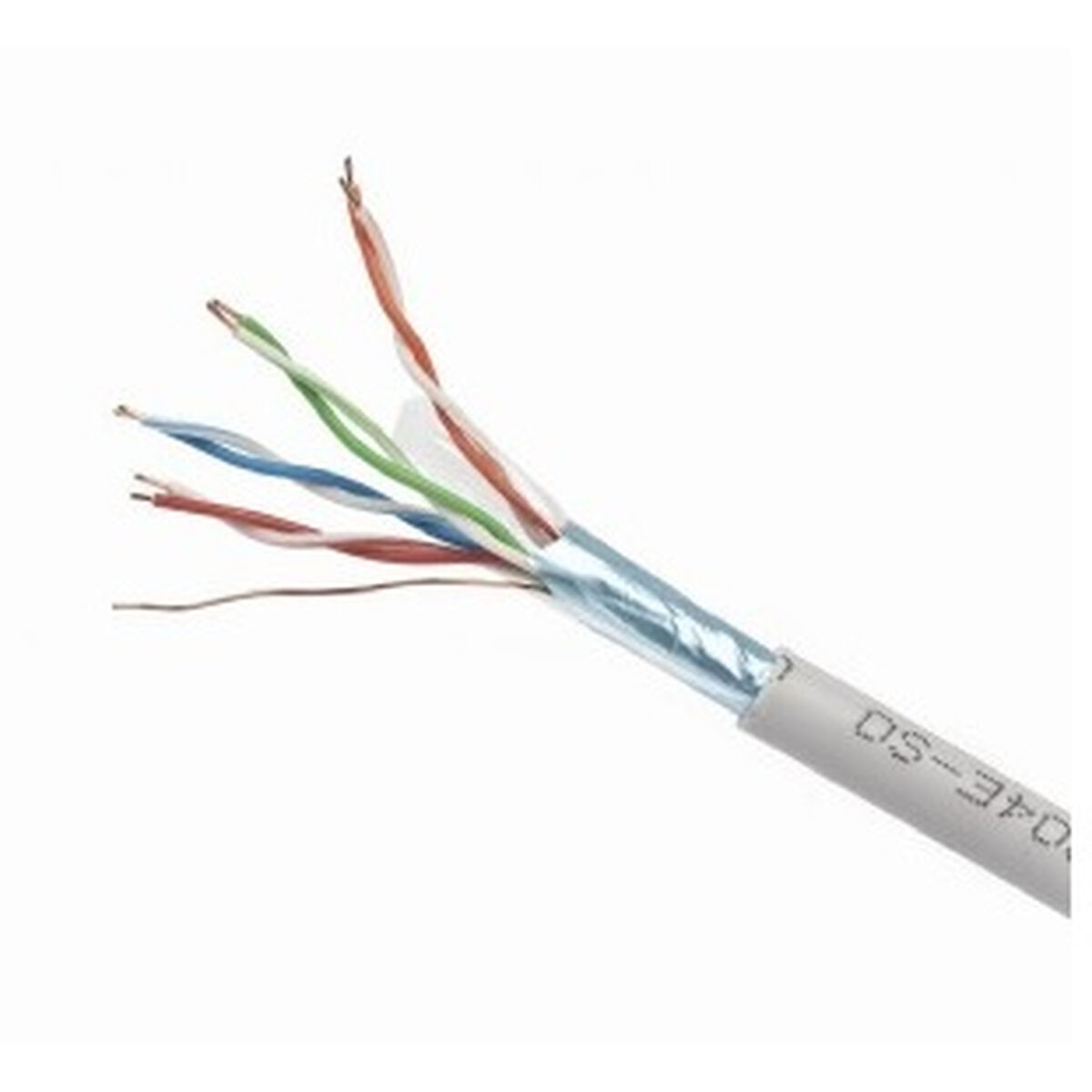 Gembird F/UTP Cat.5e Καλώδιο Δικτύου Ethernet χωρίς ακροδέκτες 100m Γκρι