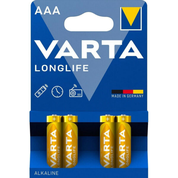 Varta LongLife AAA 1.5V 4τμχ 04103101414