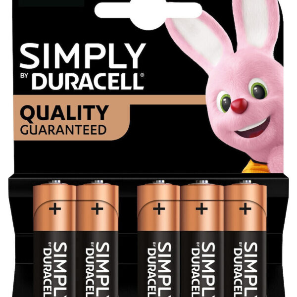 Duracell MN1500 AA 1.5V 5τμχ AAXBADUR0006