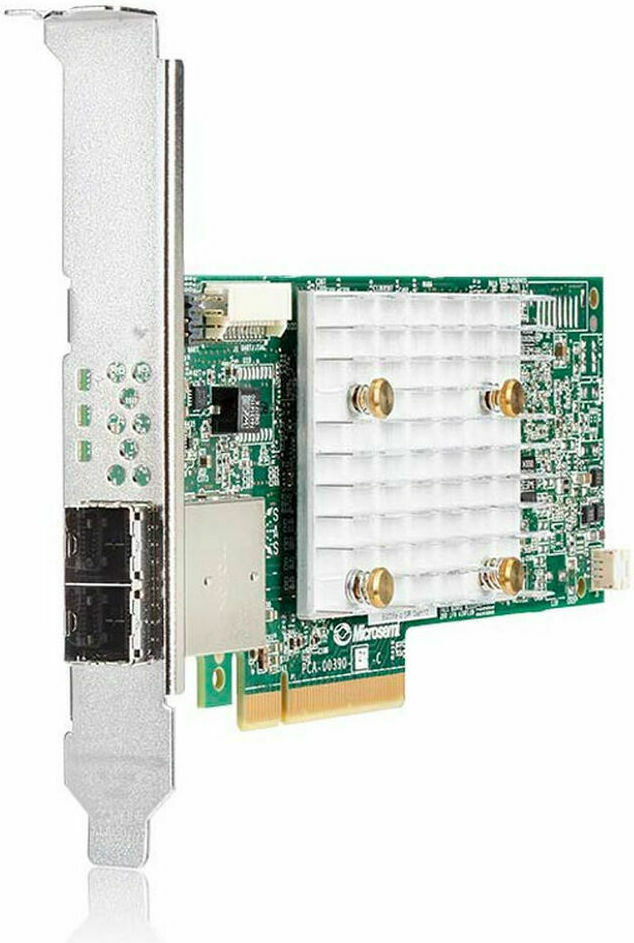 HP Smart Array E208e-p SR Gen10 (8 External Lanes/No Cache) 12G SAS PCIe Plug-in - Image 1