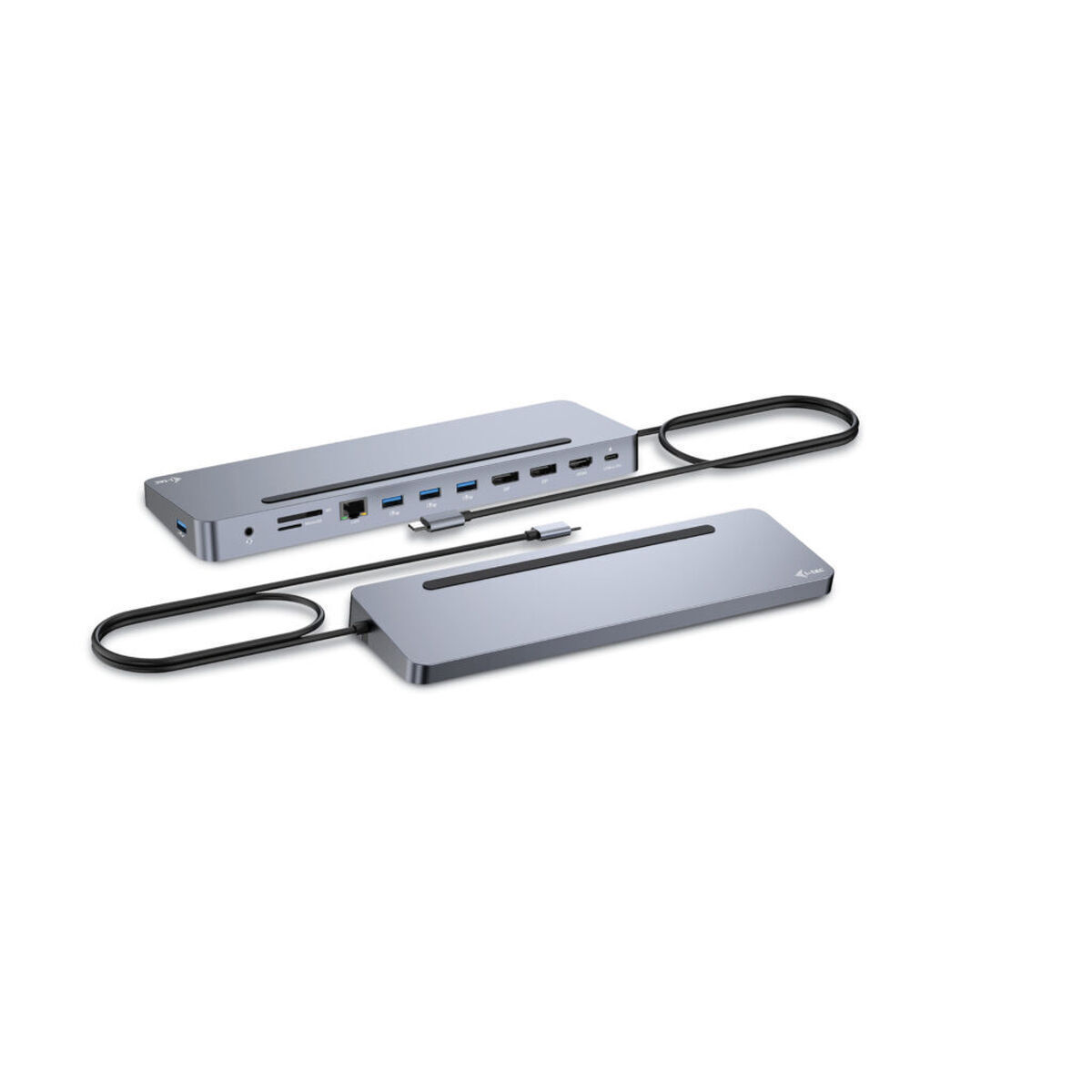 i-tec USB-C Docking Station με HDMI/DisplayPort 4K PD Ethernet (C31FLAT2PDPRO) - Image 1