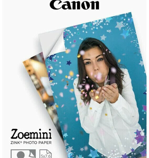 Canon Φωτογραφικό Χαρτί Peel and Stick 5x7.6 για Εκτυπωτές Zink 50 Φύλλα