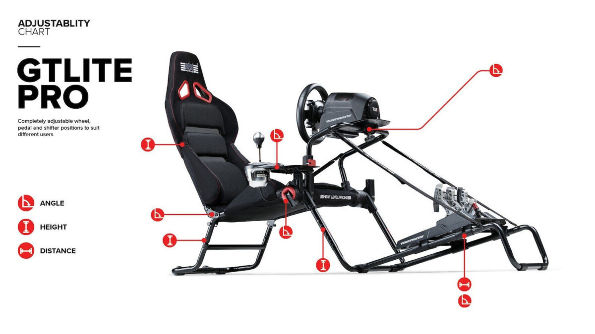 Next Level Racing GΤ LΙΤΕ ΡRΟ Simulation Cockpit Simulation Cockpit για PC - Image 5
