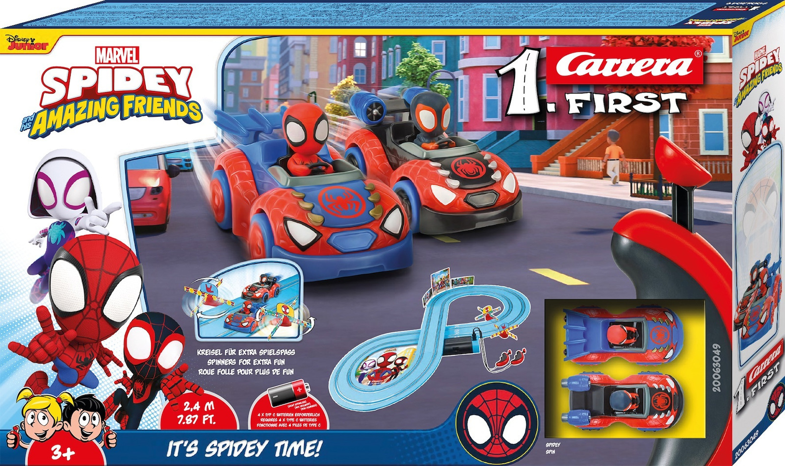 Carrera First Spidey It's Spidey Time! για 3+ Ετών