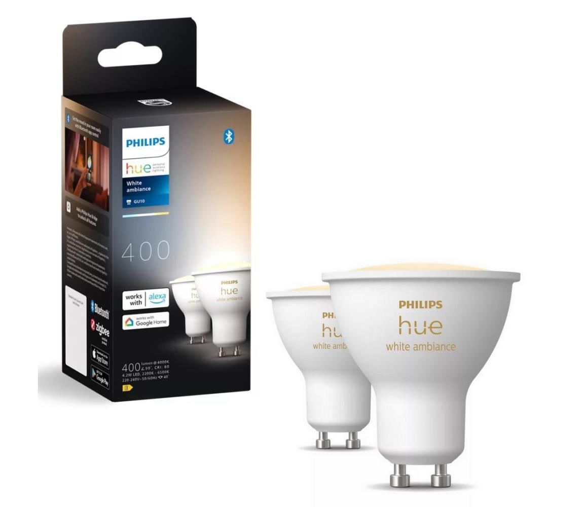 Philips Smart LED 5W για Ντουί GU10 Ρυθμιζόμενο Λευκό