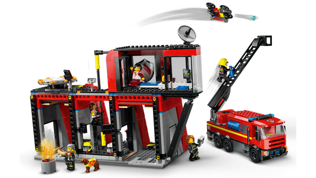 Lego City Fire Station With Fire Truck για 6+ Ετών - Image 7