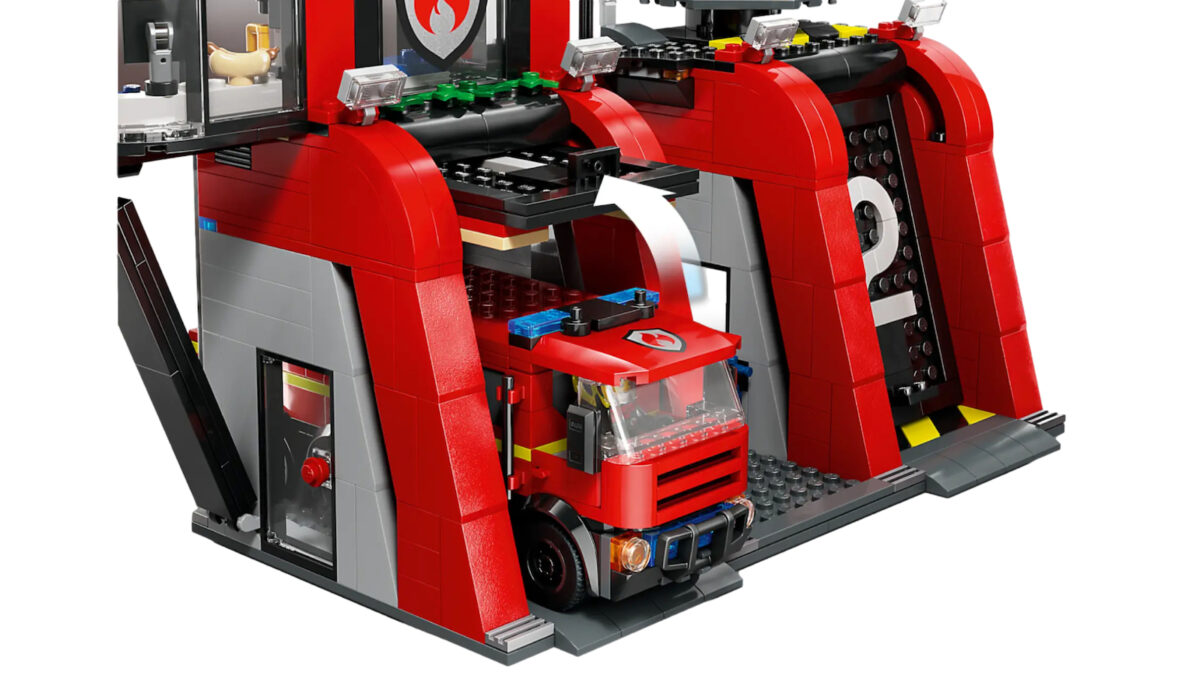 Lego City Fire Station With Fire Truck για 6+ Ετών - Image 9