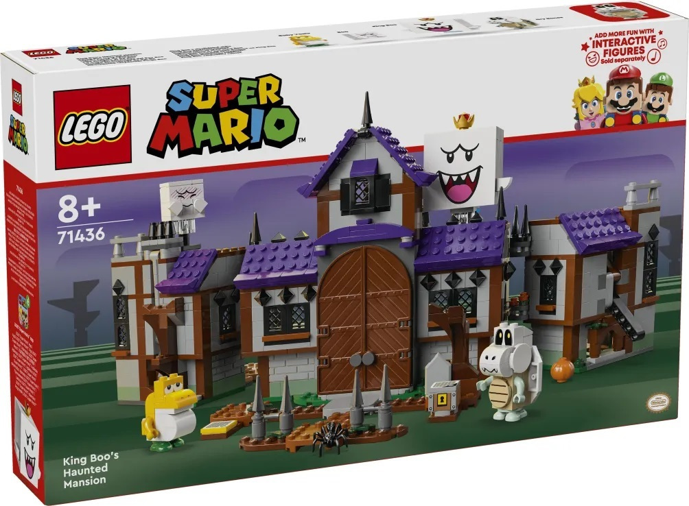 Lego Super Mario King Boo's Haunted Mansion για 8+ Ετών 932τμχ - Image 1