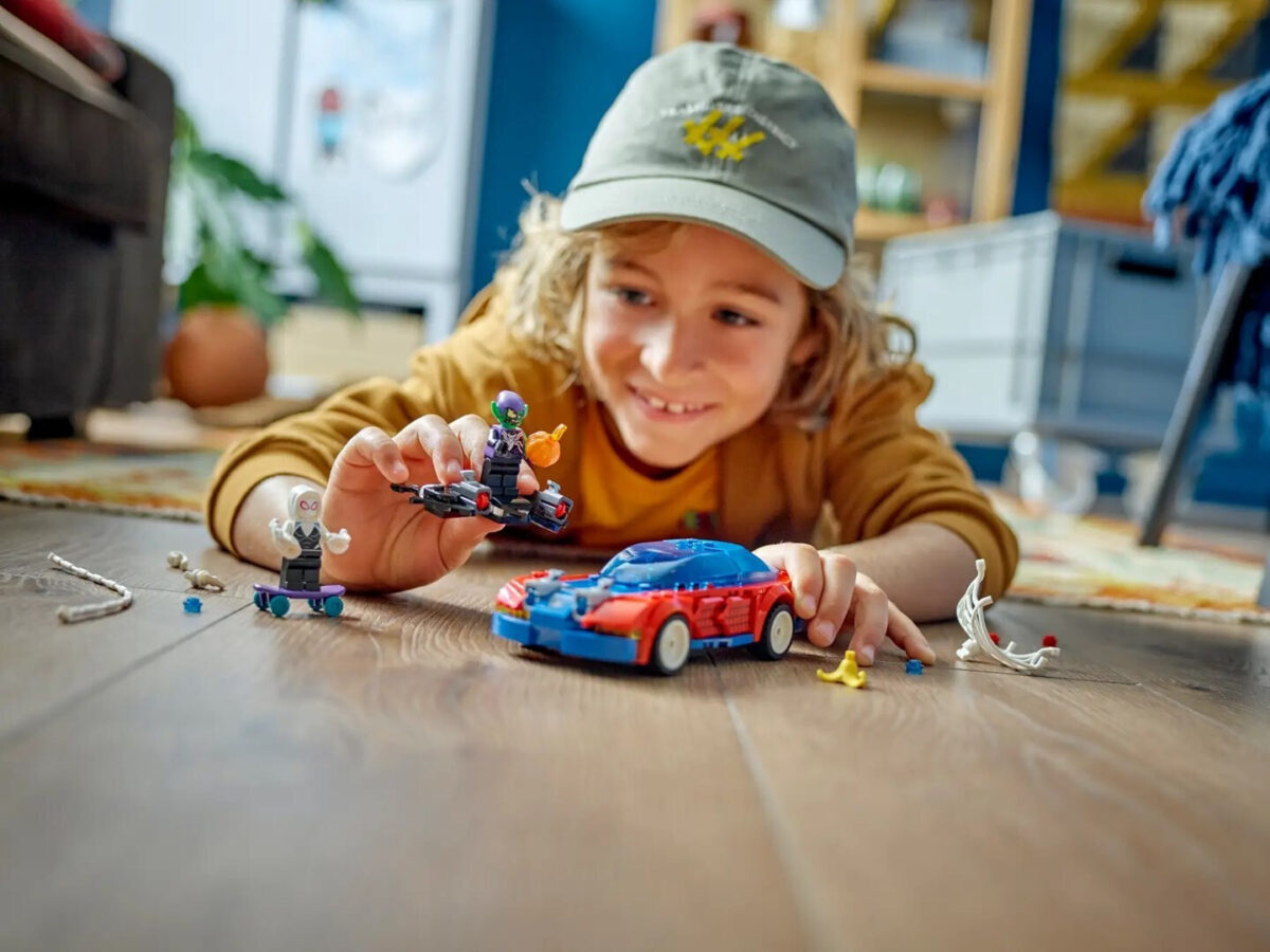 Lego Spider-Man Spider-man Race Car & Venom Green Goblin για 7+ Ετών - Image 6
