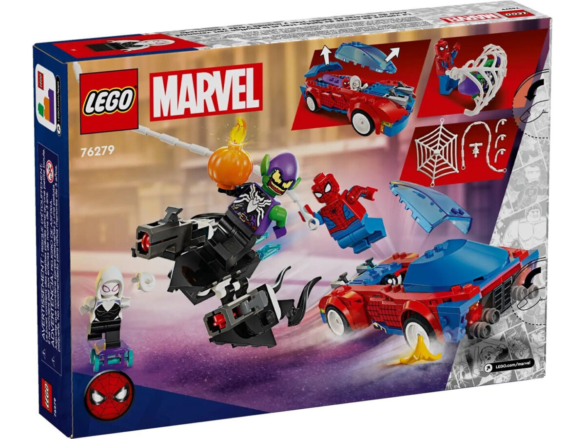 Lego Spider-Man Spider-man Race Car & Venom Green Goblin για 7+ Ετών - Image 4