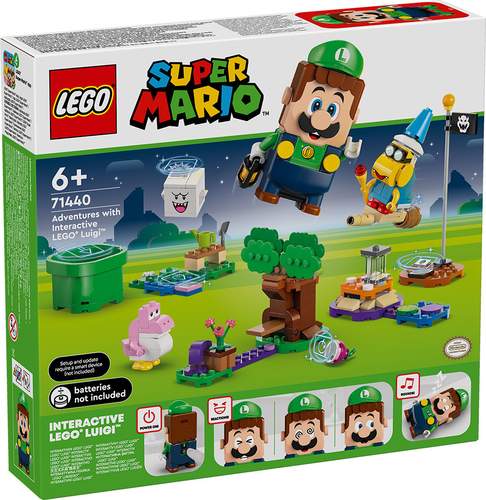Lego Super Mario Adventures with Interactive Lego Luigi για 6+ Ετών 210τμχ - Image 1