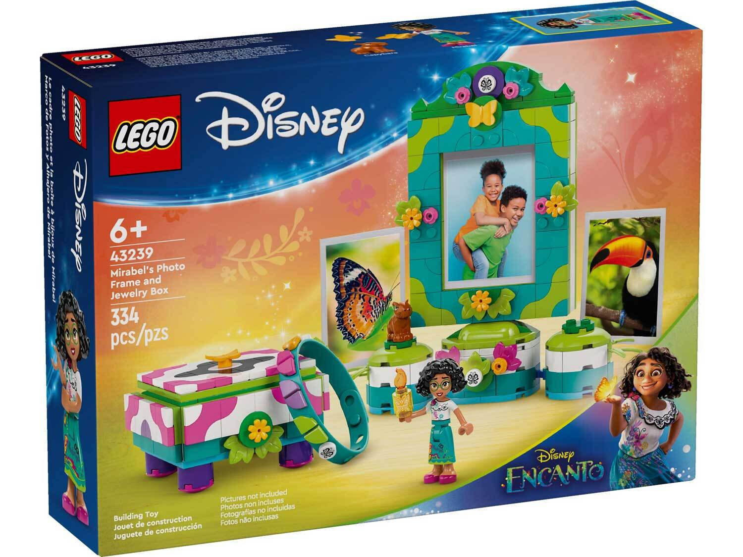 Lego Disney Mirabel's Photo Frame and Jewelry Box για 6+ Ετών 334τμχ