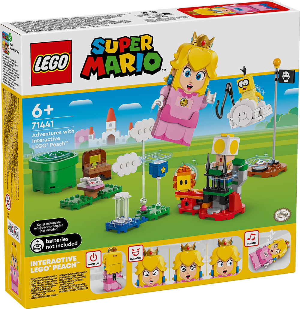 Lego Super Mario Adventures with Interactive Lego Peach για 6+ Ετών 208τμχ - Image 1