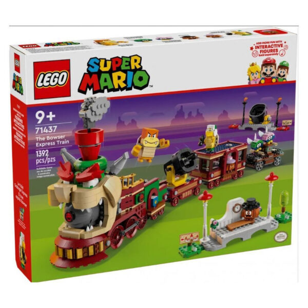Lego Super Mario The Bowser Express Train για 9+ Ετών 1392τμχ