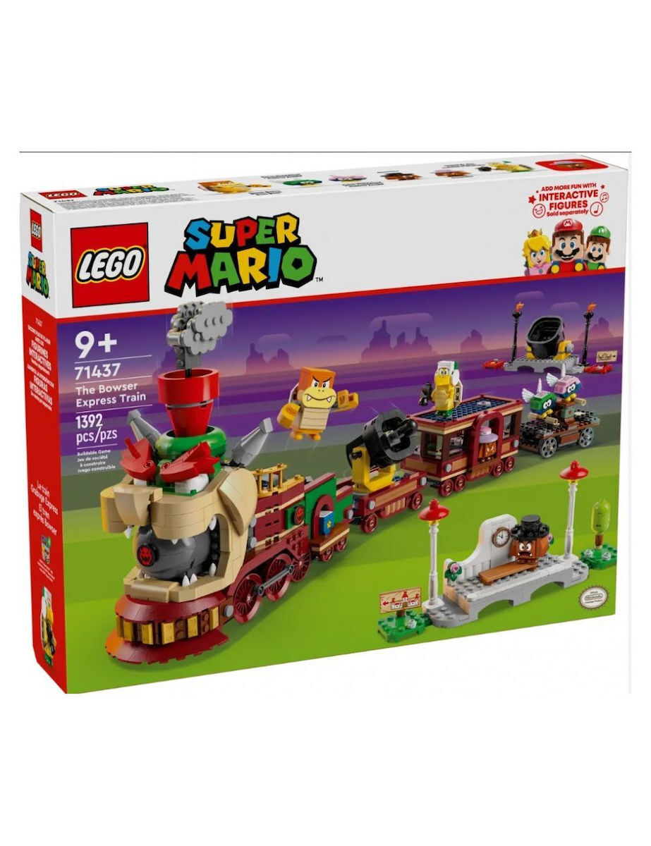 Lego Super Mario The Bowser Express Train για 9+ Ετών 1392τμχ - Image 1