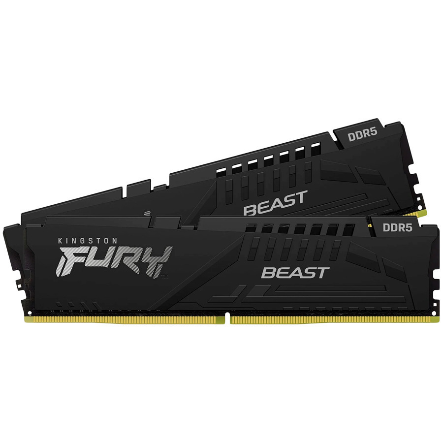 Kingston Fury Beast Black EXPO 32GB DDR5 με 2 Modules 2x16GB